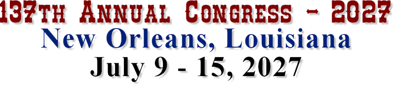137th Annual Congress