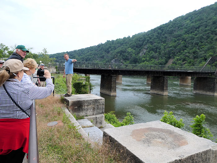 Harpers Ferry - 1862 RR Crossing the Potomac - Dennis Frye