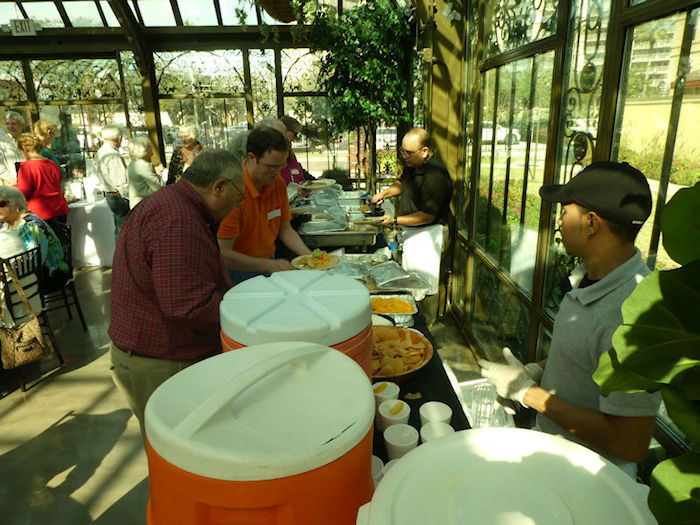 Chow Line in the Atrium