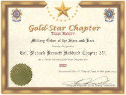 Gold-Star Chapter Award