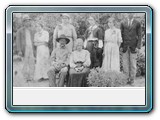 John Bun Pruitt, Maude Gertude Taylor, Nancy Lucende, Dora Ann, Ellen Taylor, Thomas Pence Reynolds.
front - James R. & Martha Jane (Dukes) Reynolds